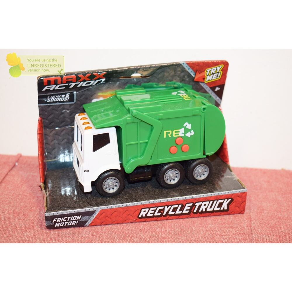 Maxx Action Recycle Truck w/ Lights & Sound
